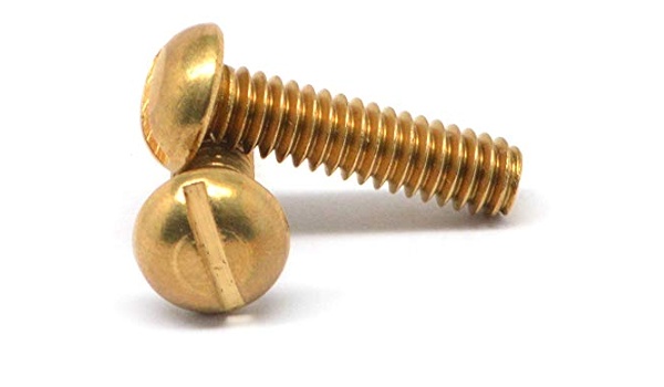Picture of Brighton Best 116469 #4-40X1 1/4" Round Head Slot Brass Machine Screw
